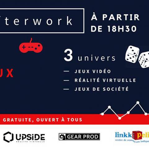 Afterwork "JEUX & RESEAUX" chez Bureaux & Co